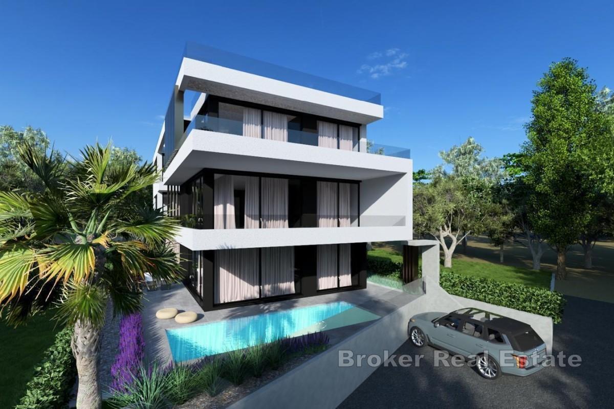 Penthouse mit Infinity-Pool und Dachterrasse