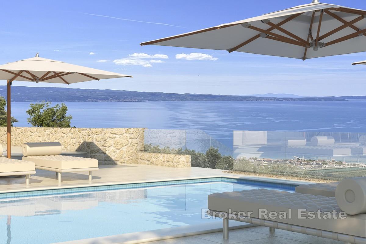 Résidence de luxe avec piscine et jardin