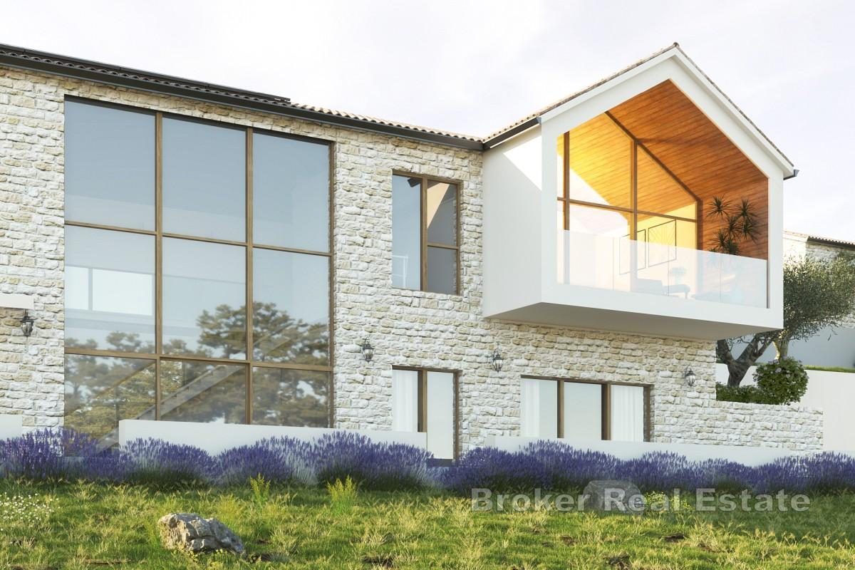 Résidence de luxe avec piscine et jardin