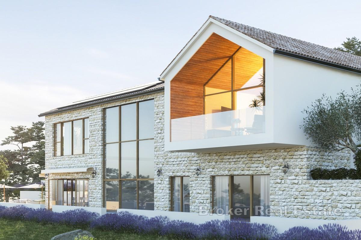 Résidence de luxe avec piscine et jardin