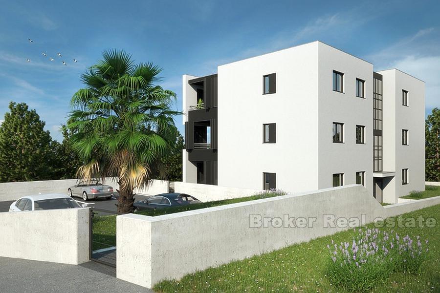 Nově postavené apartmány s výhledem na moře, na prodej