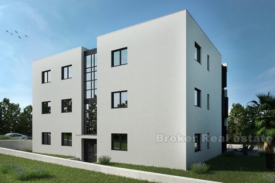 Nově postavené apartmány s výhledem na moře, na prodej