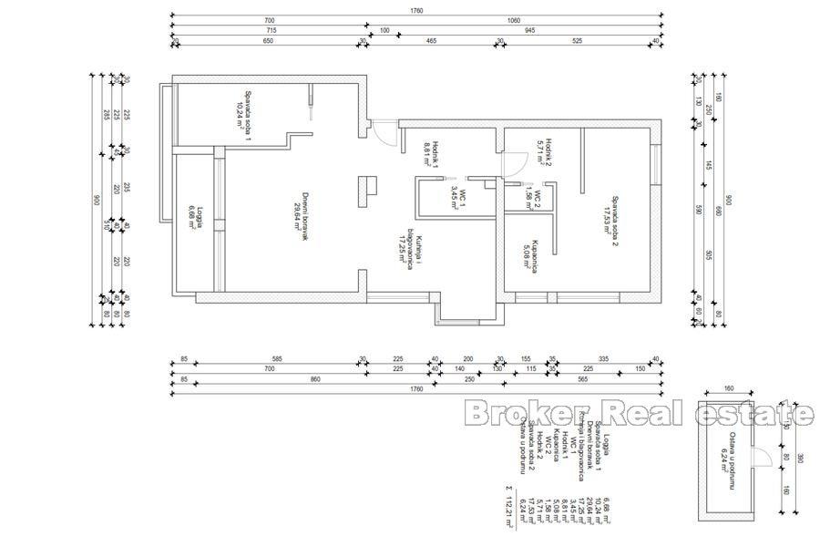 Meje, Luxuswohnung mit Meerblick