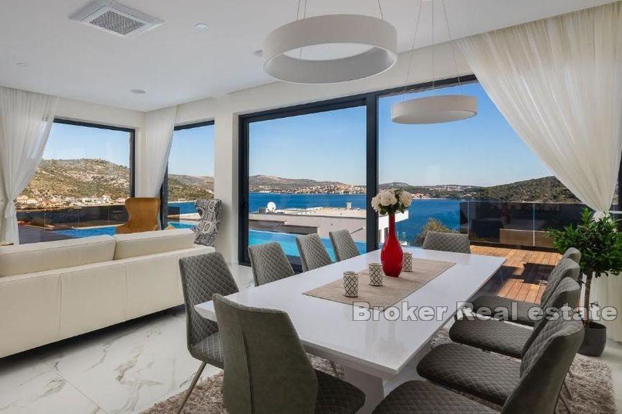 Villa with open sea view