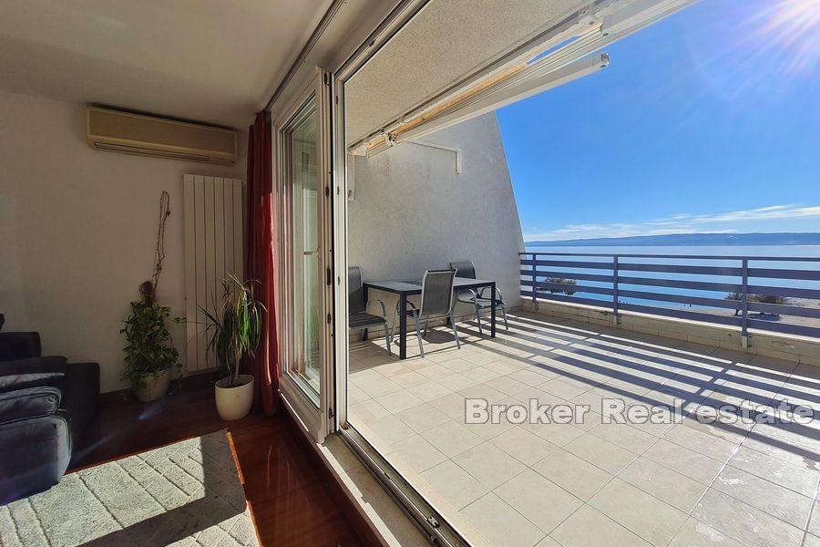 Duplex penthouse, første rad til sjøen