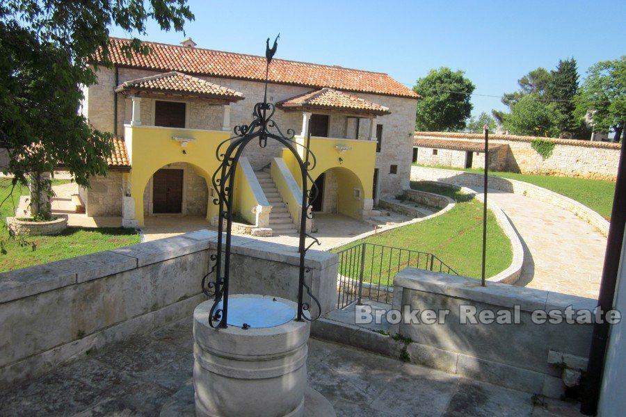 Houses with a pool on a large land plot