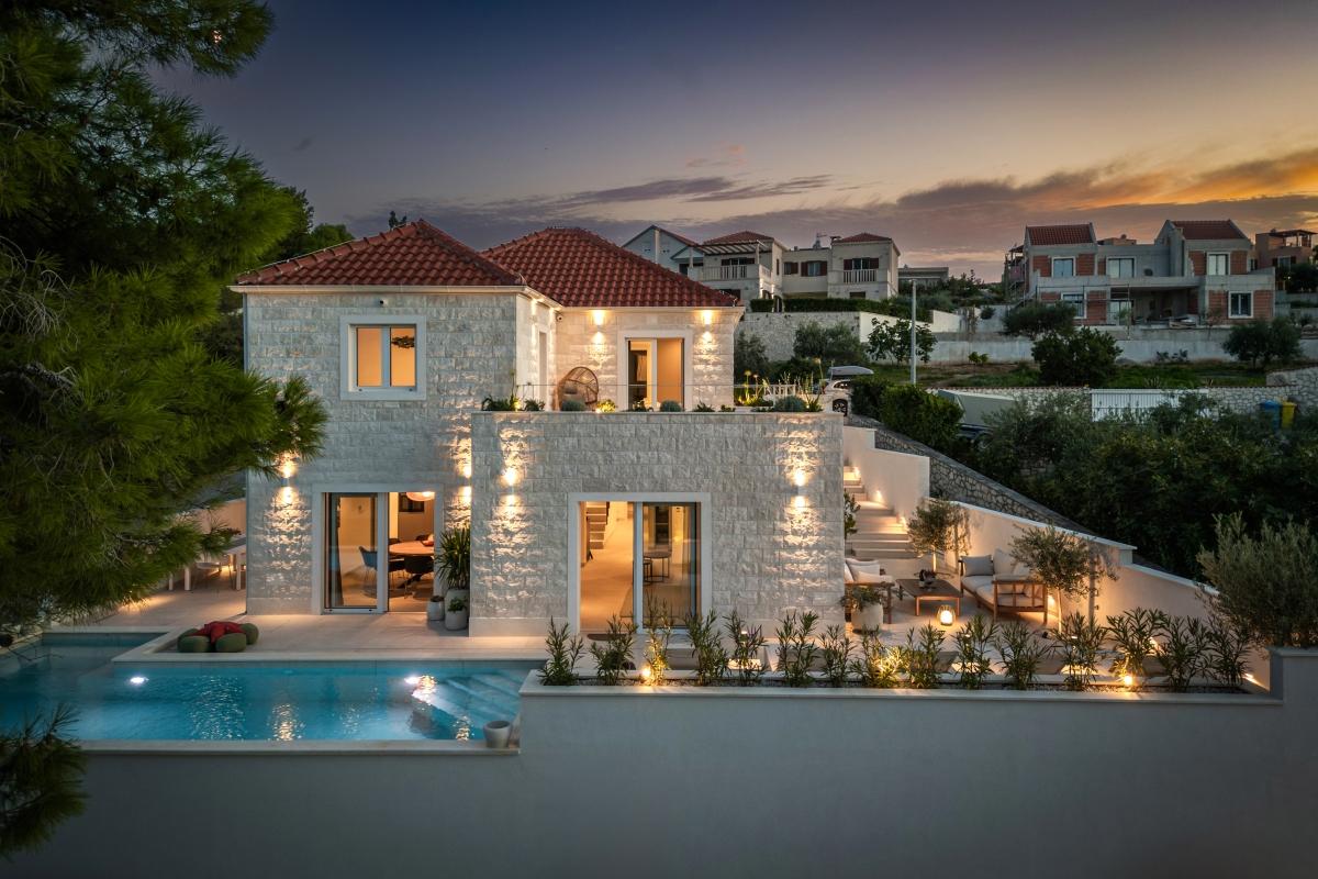 Stone villa near the sea