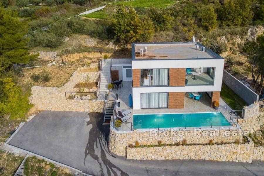 Villa med havutsikt nær Split