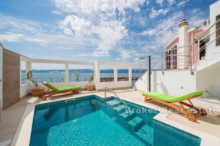 Una villa con vista panoramica