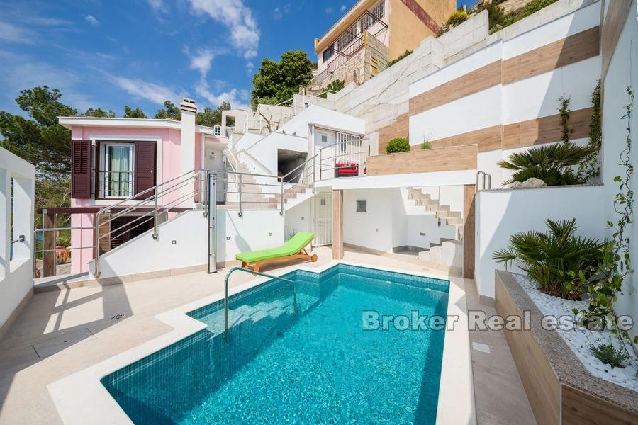 Una villa con vista panoramica