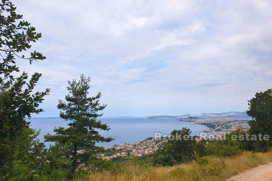 Terrain constructible, vue mer