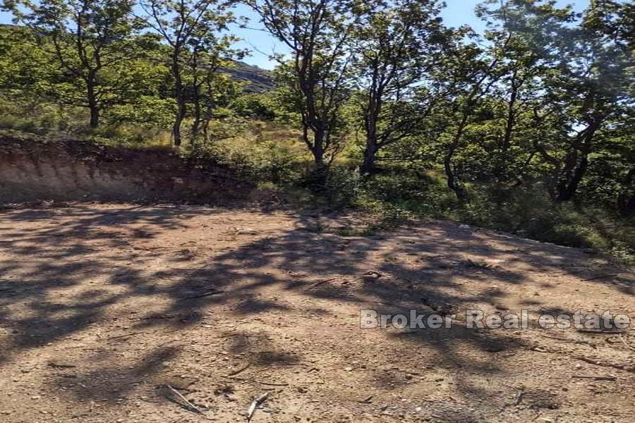 Terrain constructible, vue mer