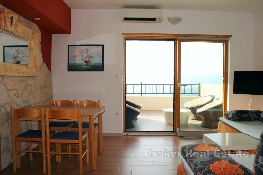 Apartmány s výhledem na moře