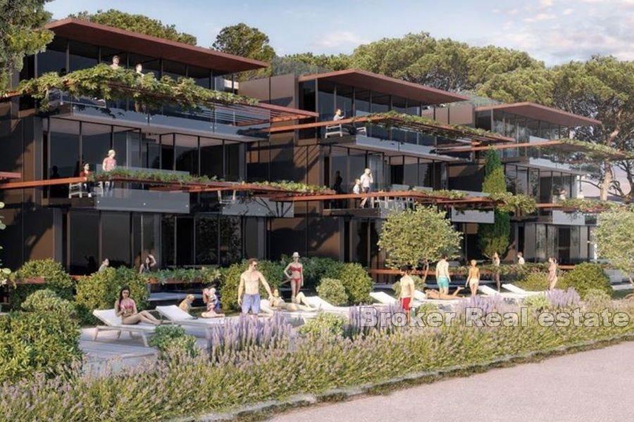Penthouse de luxe au premier rang de la mer