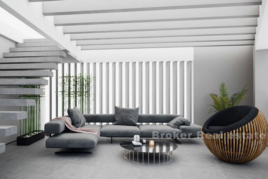 Neu gebaute Villa mit Meerblick