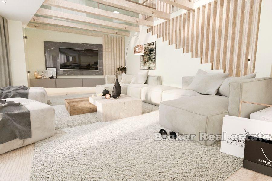Neu gebaute Villa mit Meerblick