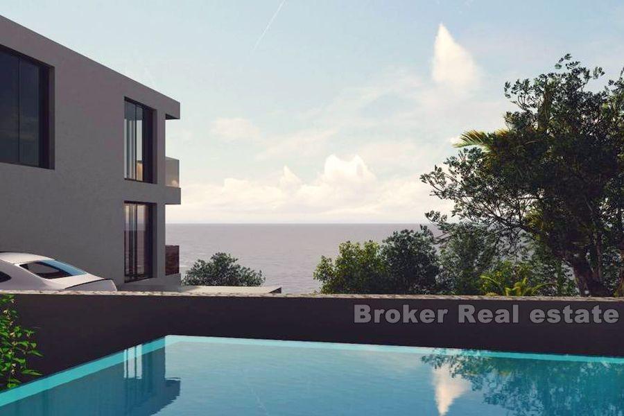 Luxury villas with sea view