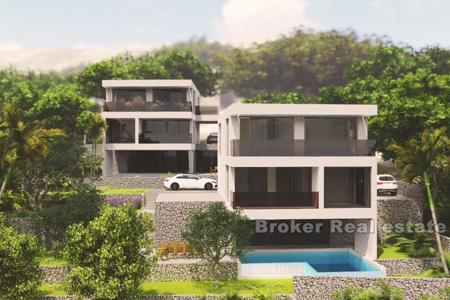 Luxury villas with sea view