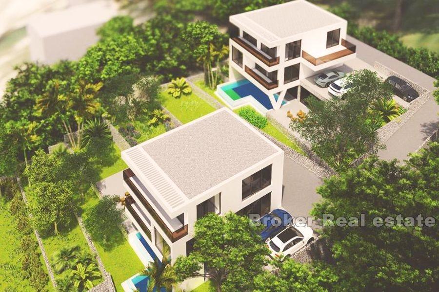 Luxury villas with sea view