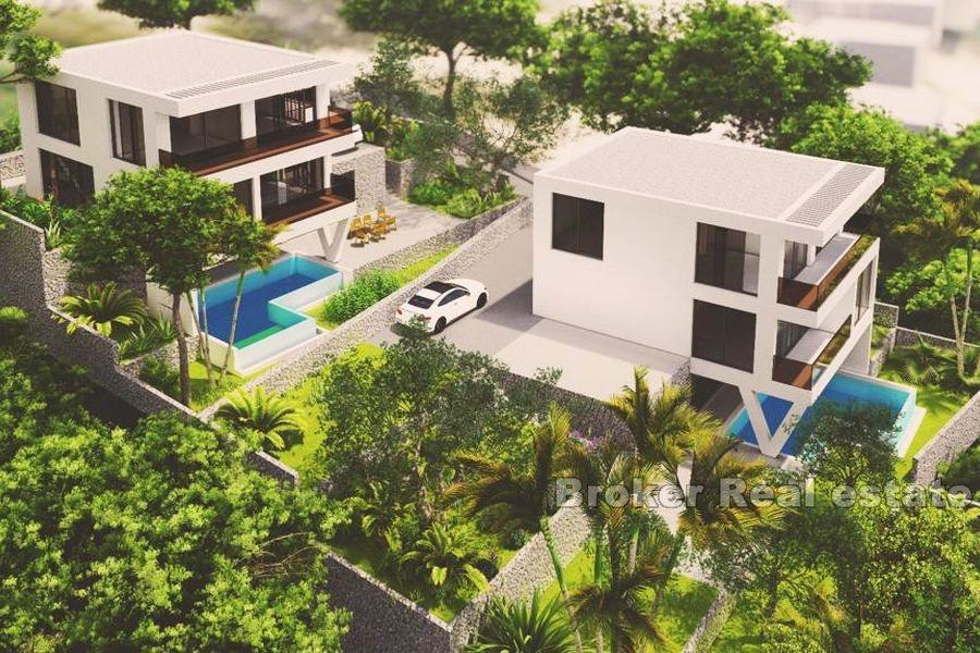 Luxury villas with sea view