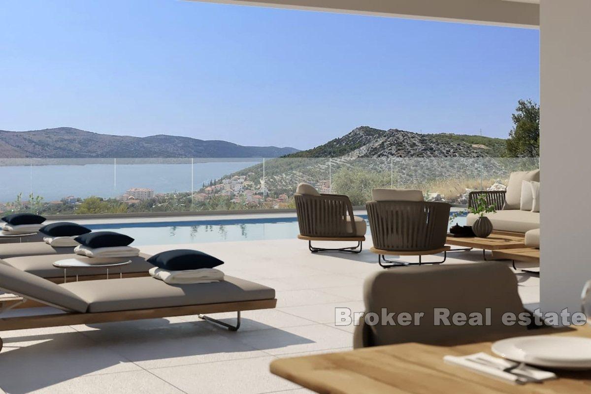 Zeitgenössische Villa in einem Luxusresort