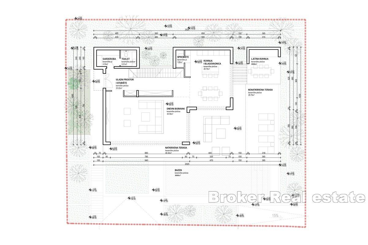 Zeitgenössische Villa in einem Luxusresort