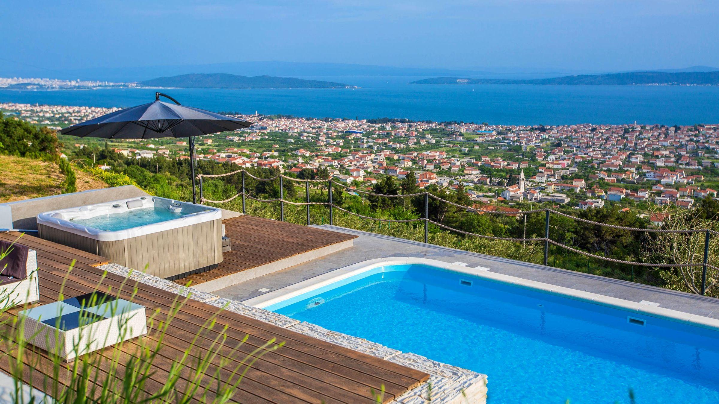 Villa mit Meerblick