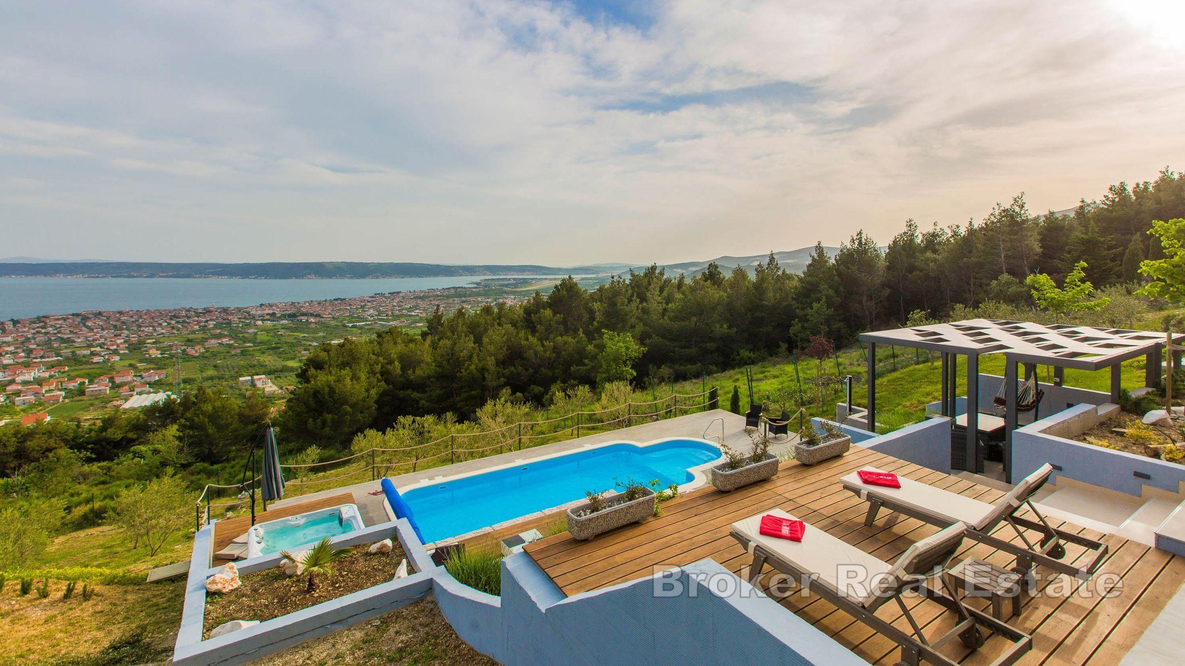 Villa mit Meerblick