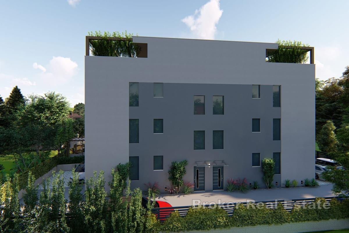 Eksklusiv toppleilighet med panoramautsikt over havet