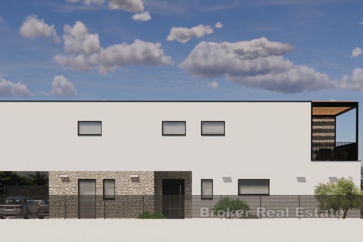 Maison jumelée avec piscine - Construction neuve