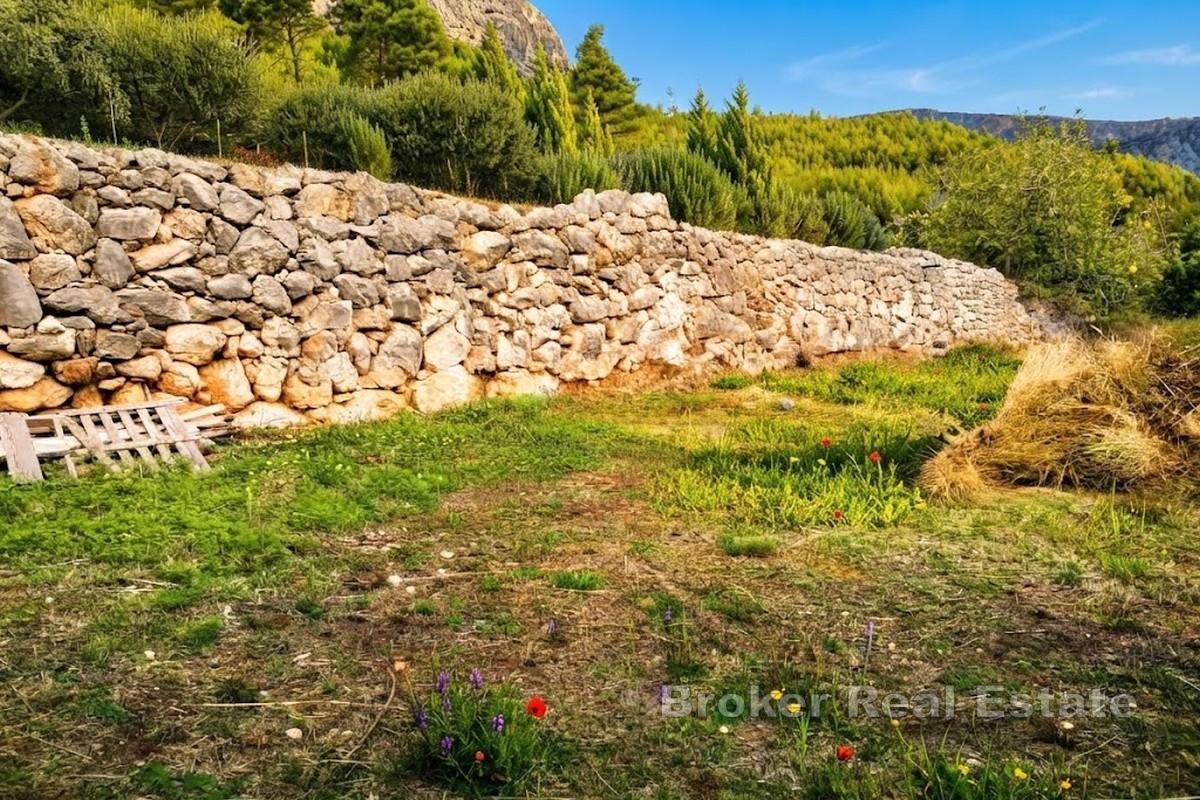 Baugrundstück mit Panoramablick auf Meer und Split