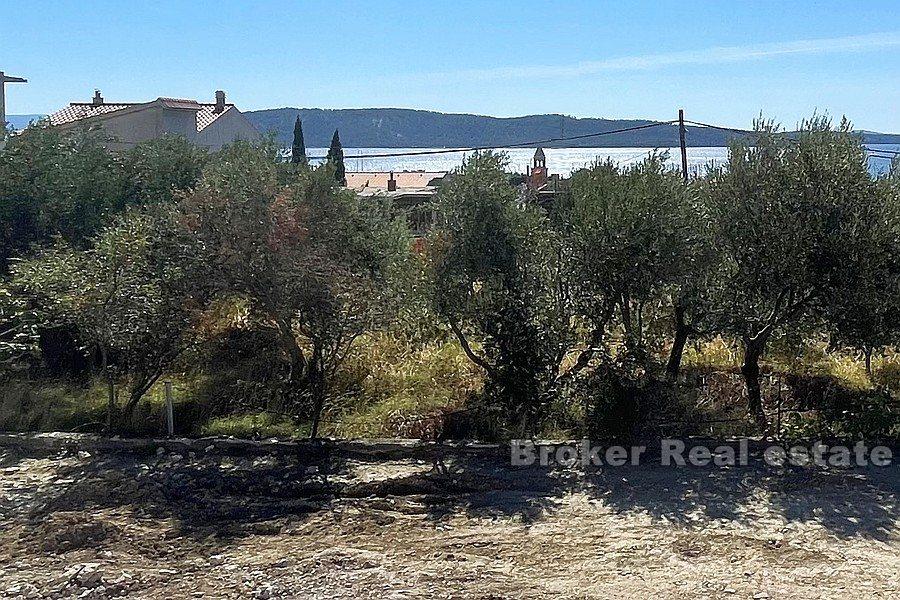 Terreno edificabile con vista mare