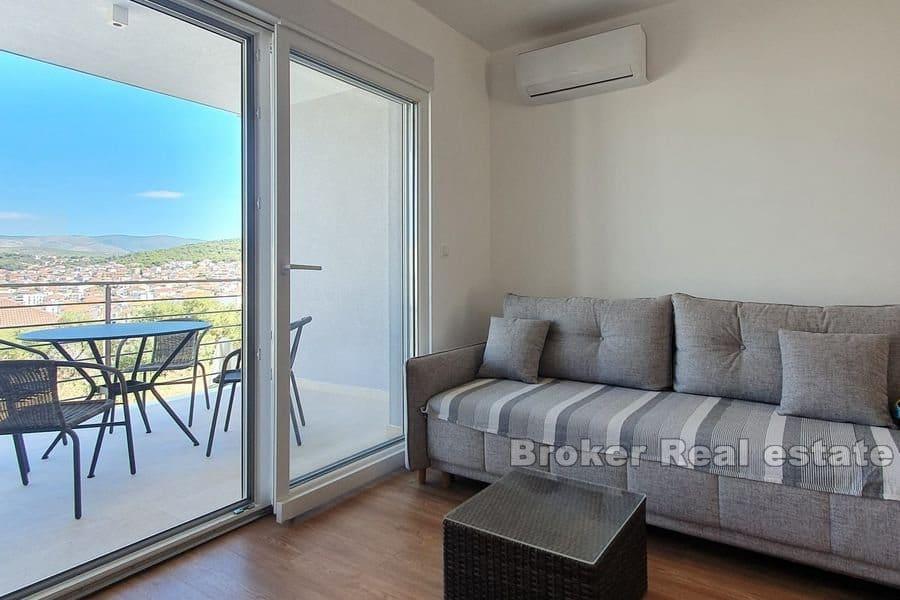 Apartament z pięknym otwartym widokiem na morze