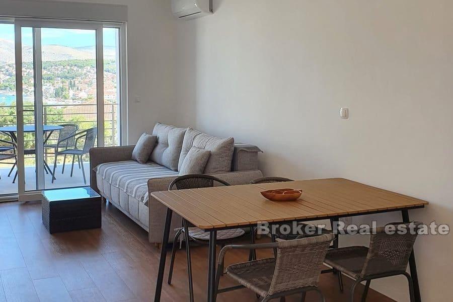 Apartament z pięknym otwartym widokiem na morze