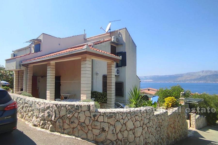 Maison familiale avec vue mer