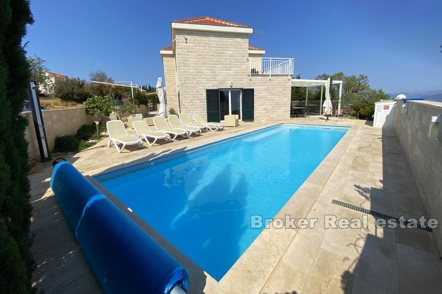 Casa con vista mare