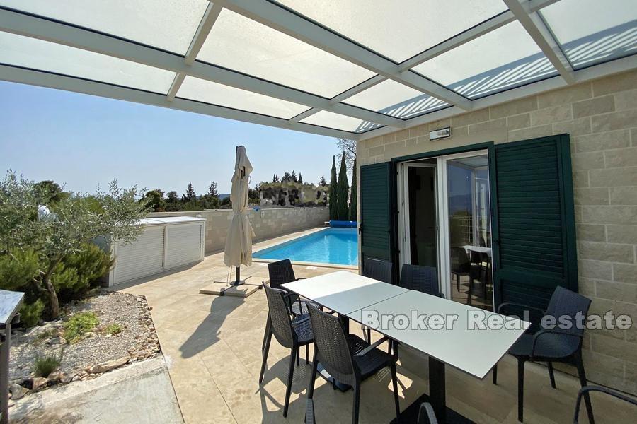 Casa con vista mare