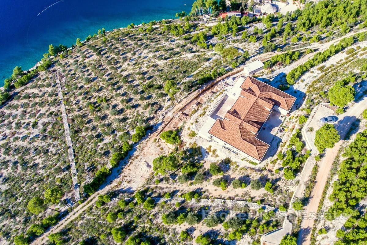 Vila po moři ve výstavbě