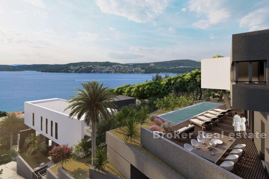 Luxusvilla mit Panoramablick auf das Meer
