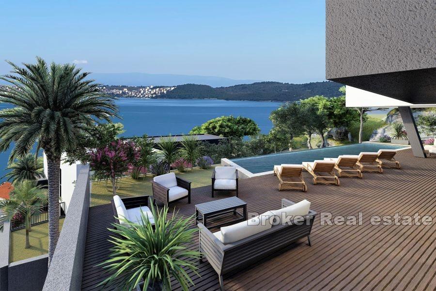Luxusvilla mit Panoramablick auf das Meer
