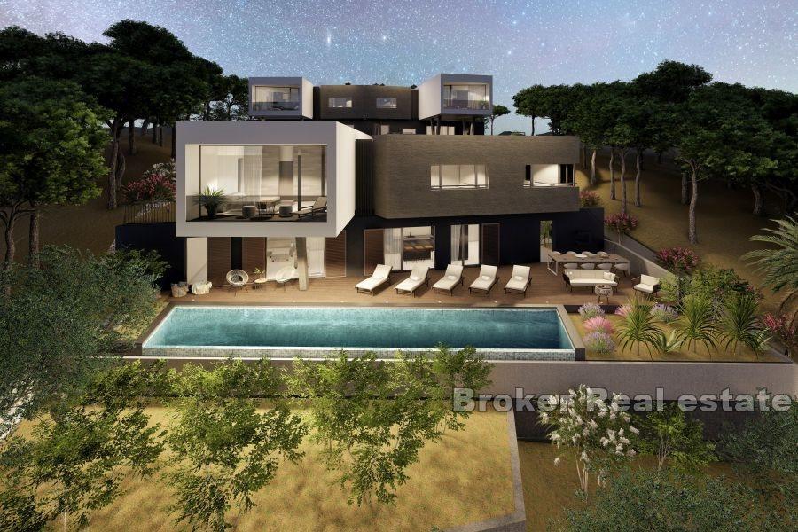 Luxusvilla mit Panoramablick auf das Meer