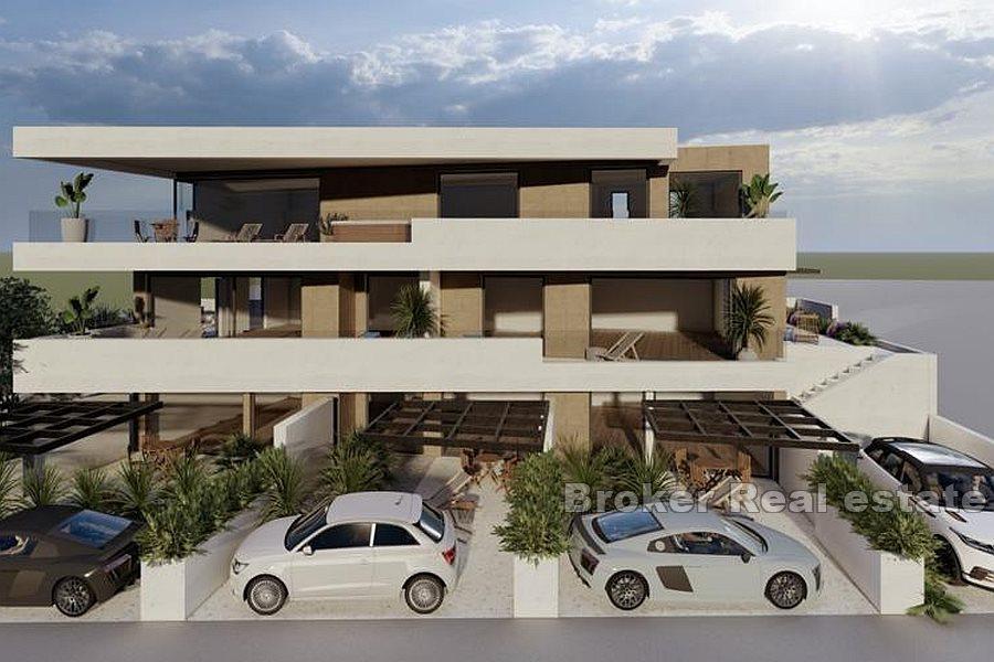 Appartements modernes en construction