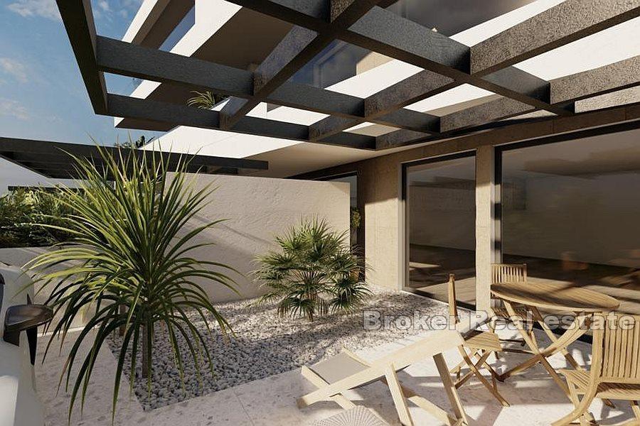 Appartements modernes en construction