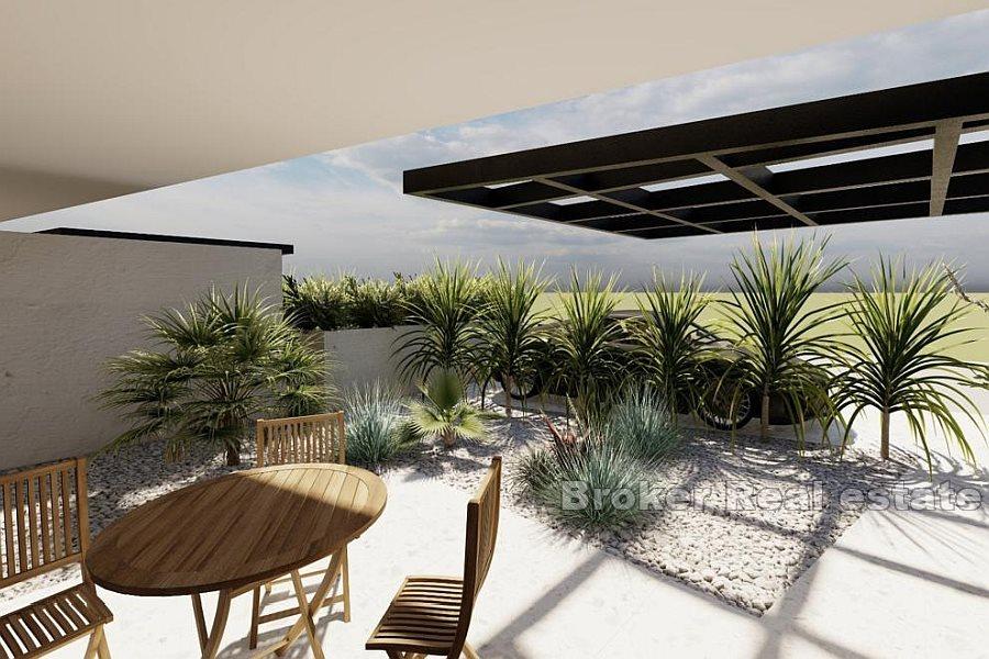 Appartements modernes en construction