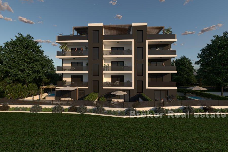 Appartamenti moderni in un nuovo edificio