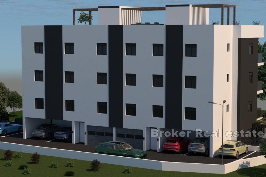Appartamenti moderni in un nuovo edificio