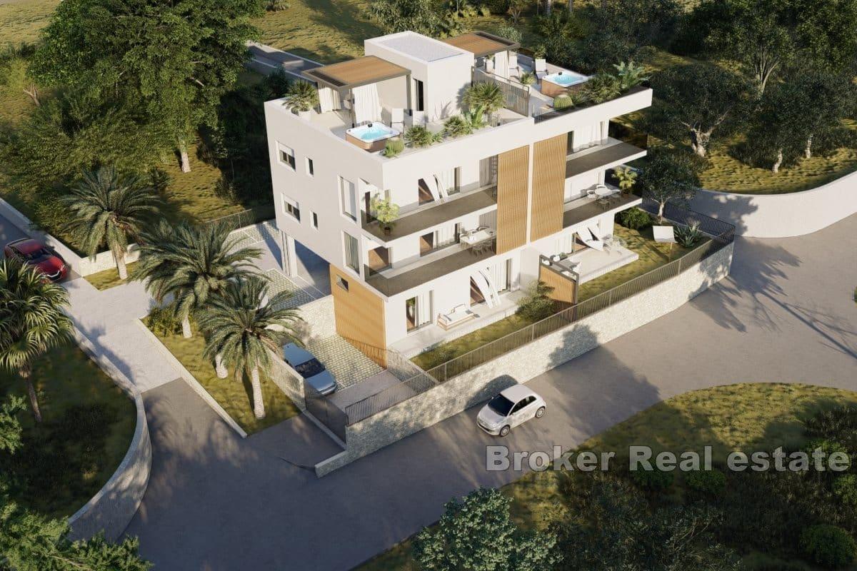 Moderne Wohnungen im Neubau