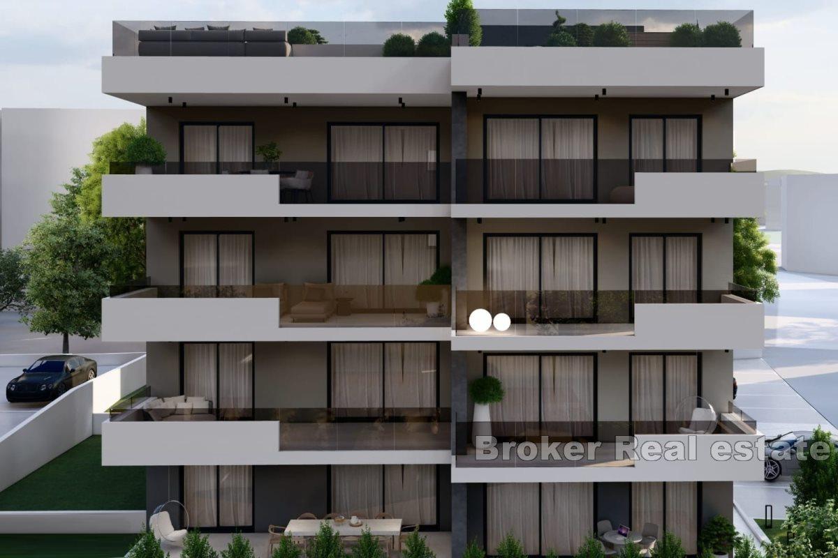 Nově postavené apartmány v blízkosti moře