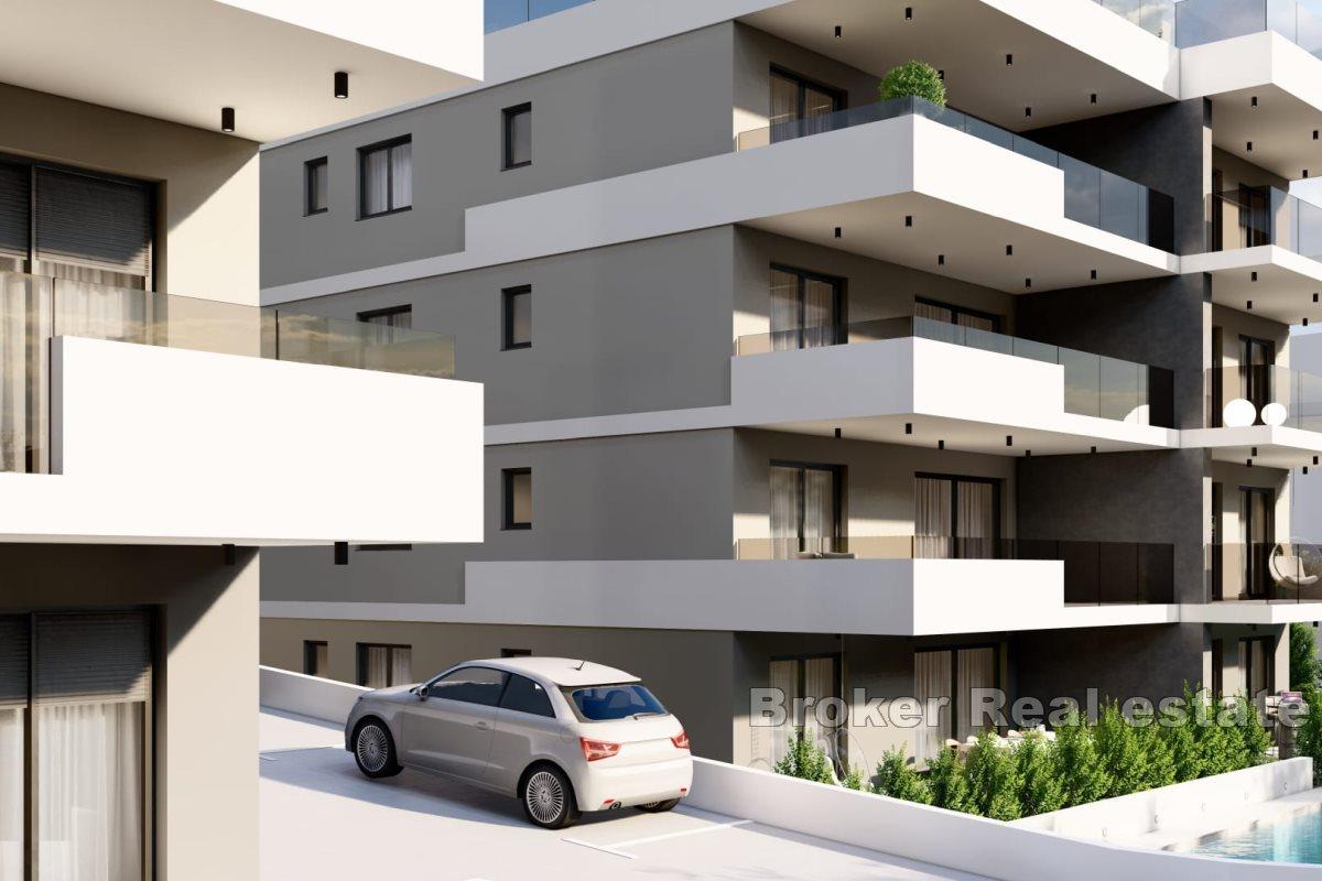 Nově postavené apartmány v blízkosti moře
