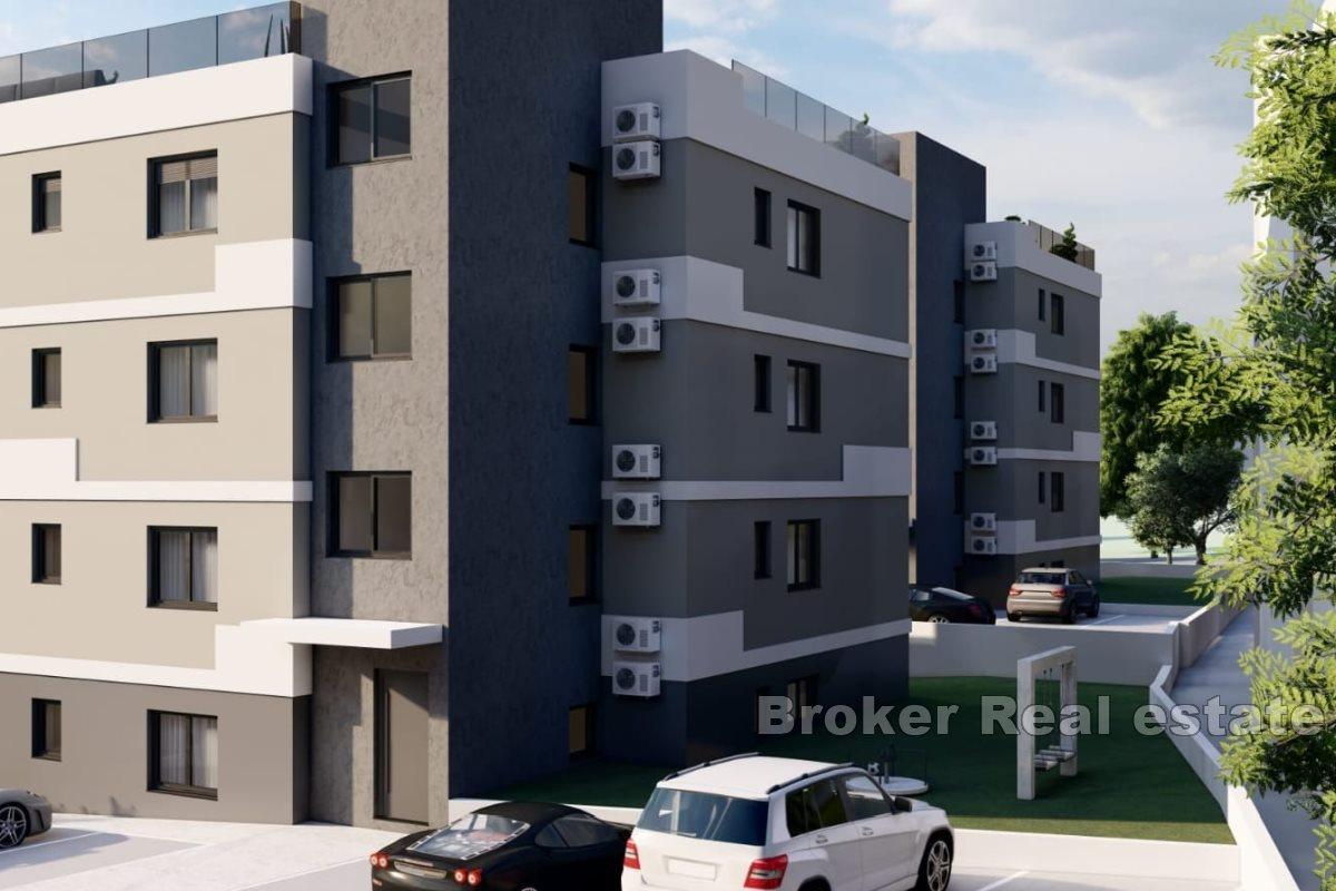 Nově postavené apartmány v blízkosti moře